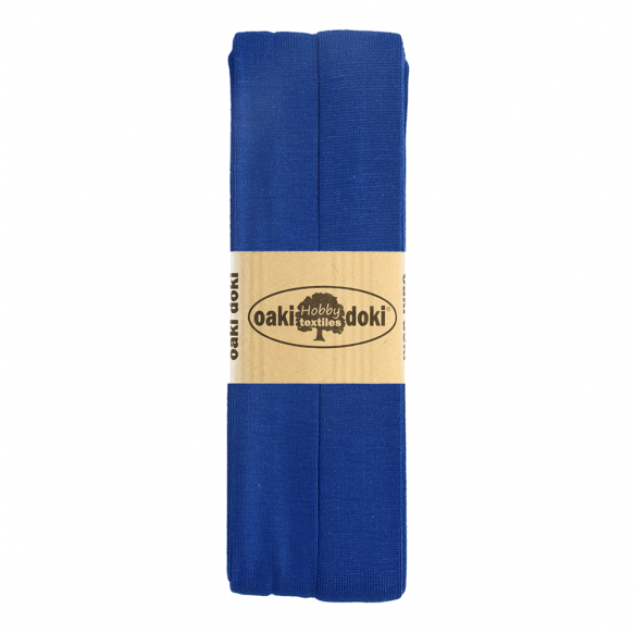 3m Jerseyschrägband - Royalblau