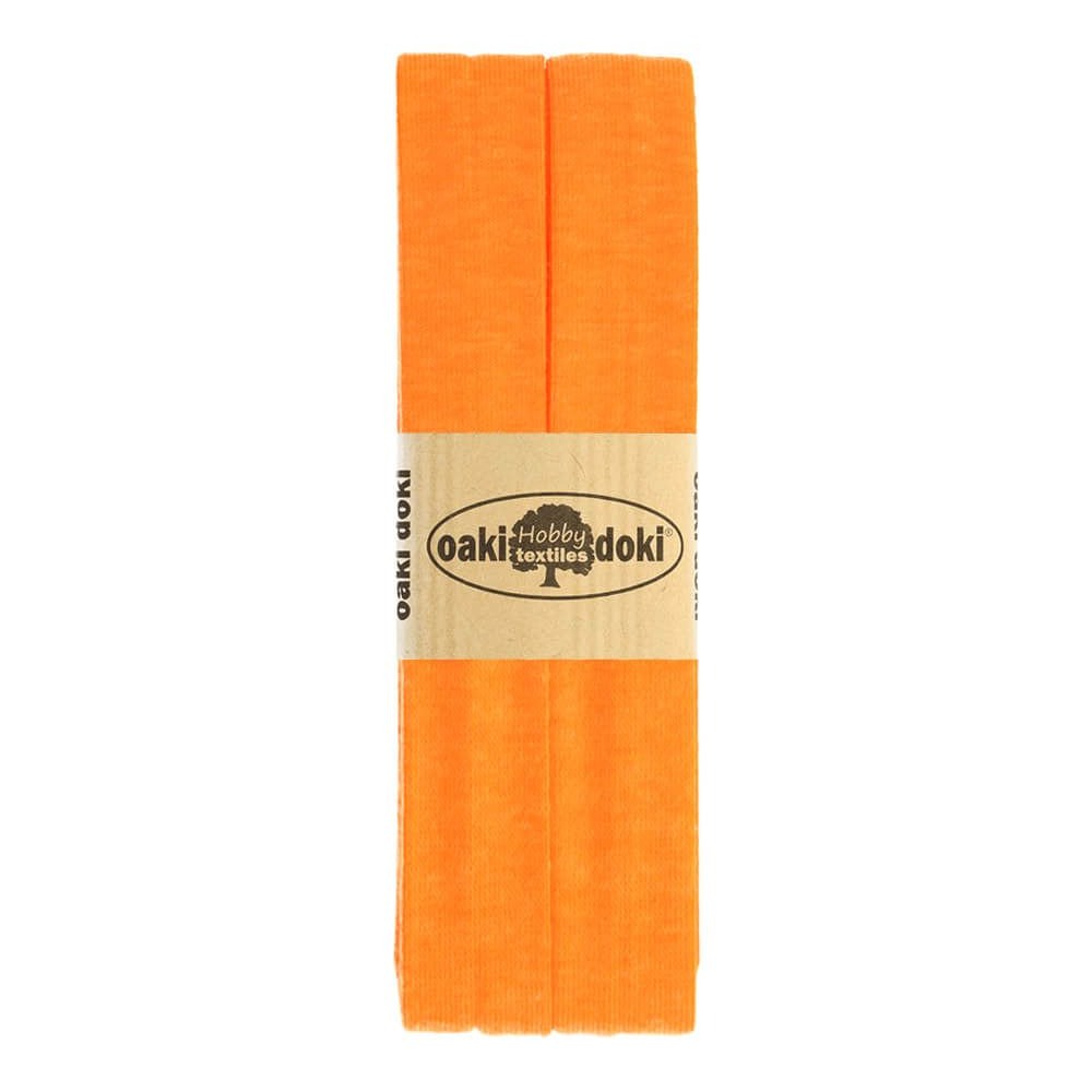 3m Jerseyschrägband - Neonorange