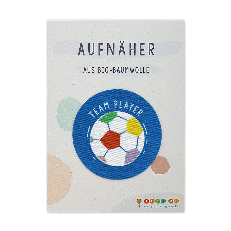 Aufnäher Teamplayer Bunt
