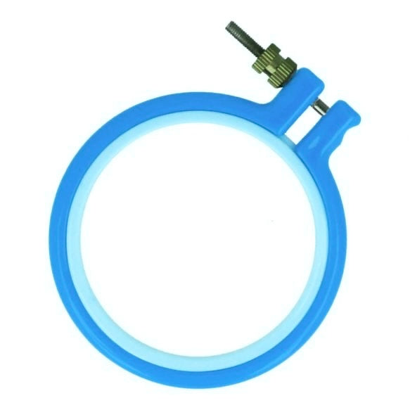 Stickring Kunststoff 7,5 cm - Royalblau
