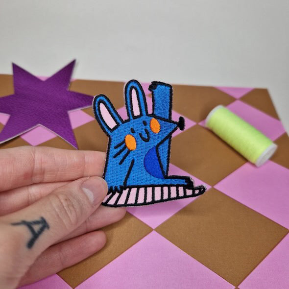 Aufnäher Bügelpatch Süßmaus