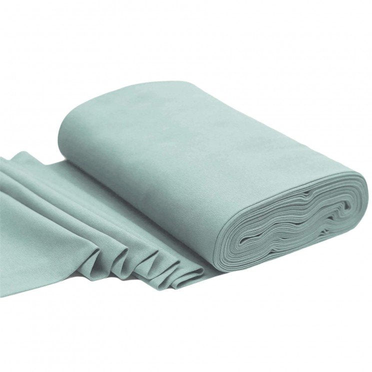 0,5 m Bündchen Smokey Mint