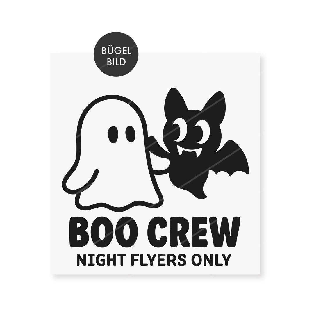 Bügelbild "Boo Crew"