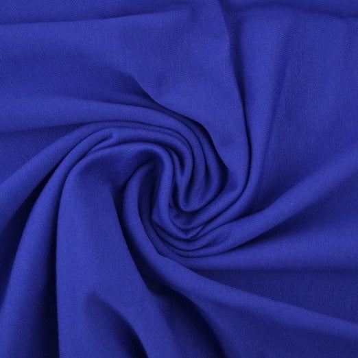 0,5 m French Terry Blau