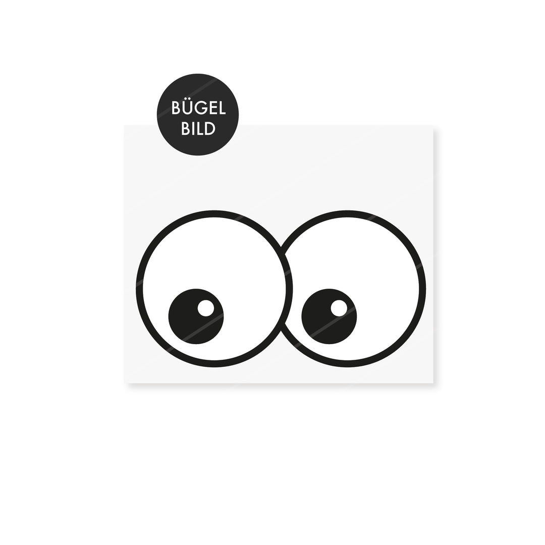 Bügelbild "Hingucker" Augen