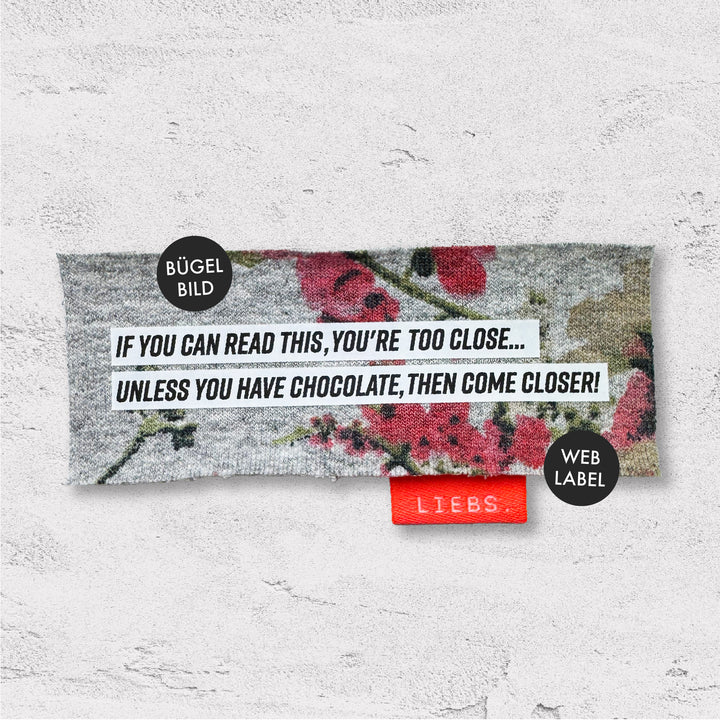 Bügelbild DIY MIX "If you can read this"