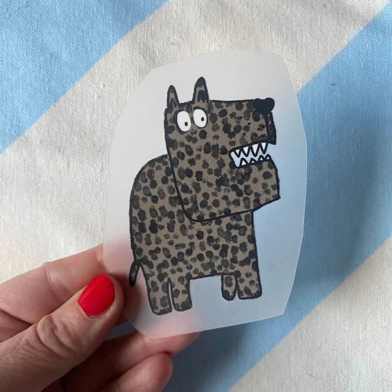 Bügelbild "Hasso"