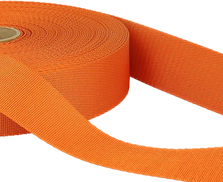 1m Polyester Gurtband 15 mm - Orange