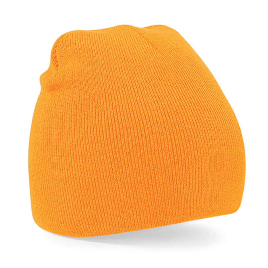 Strickmütze Kids Neonorange