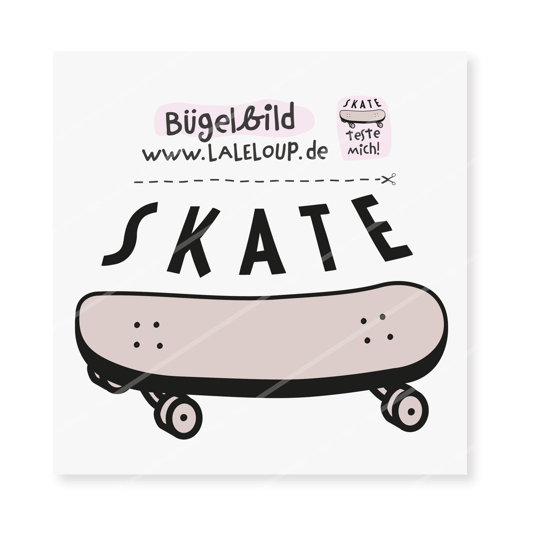 Bügelbild "Skate"