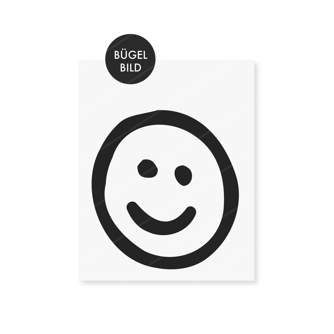 Bügelbild "Ey Smile"
