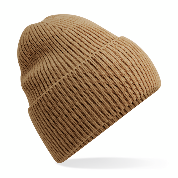 Oversize Strickbeanie Braun