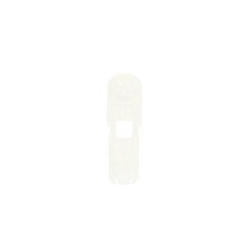 1 Klapp- Kordelende schmal - Transparent