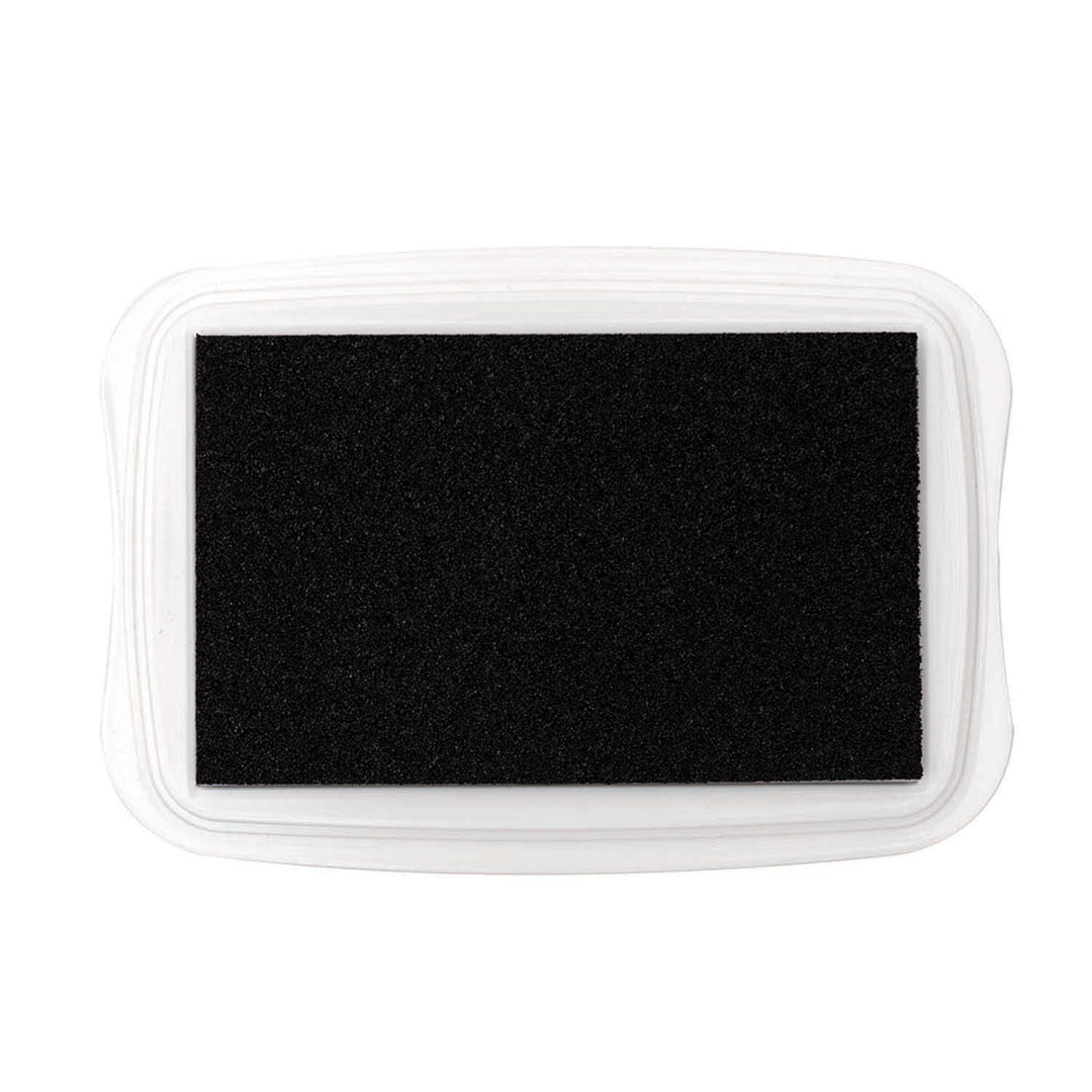 Textilstempelkissen 10 x 7cm - Schwarz