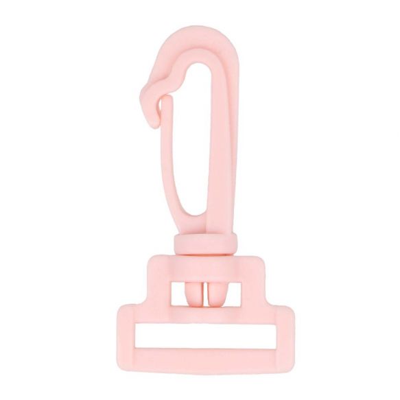 Karabiner Nylon 4,5 cm (für 15mm Bänder) - Rosa