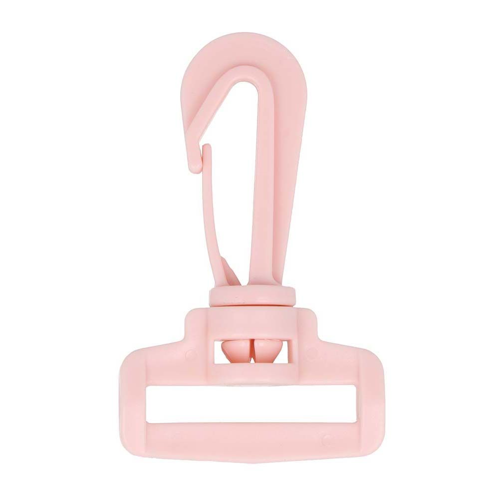Karabiner Nylon 6,2 cm (für 30 mm Bänder) - Rosa