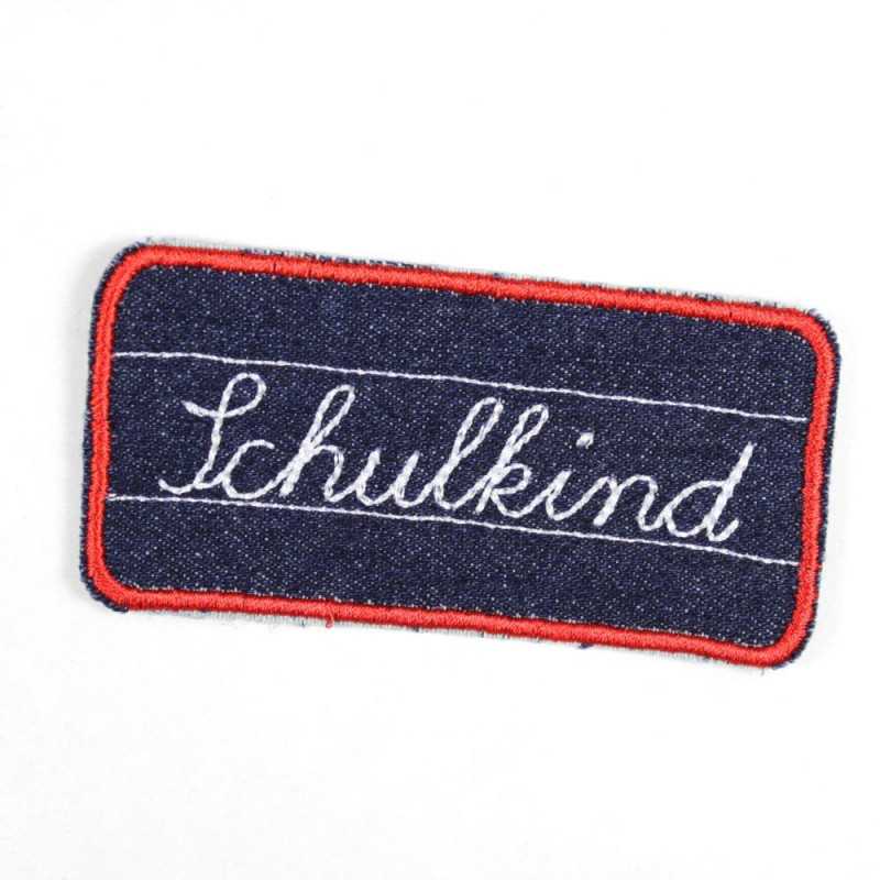 Bügelpatch Schulkind