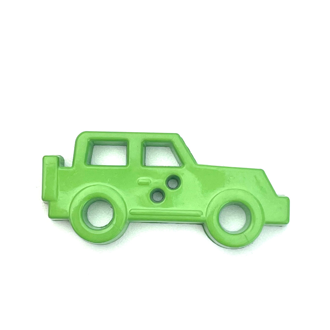1 Knopf Jeep - Grün