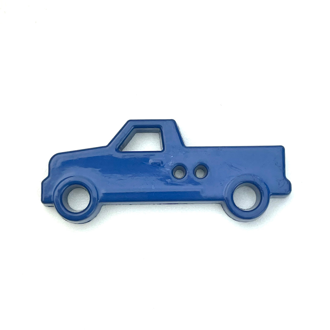 1 Knopf Truck - Blau