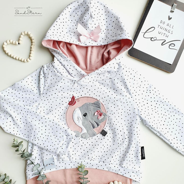 Weblabel WUNDERBAR - Schwarz - 4 Stück