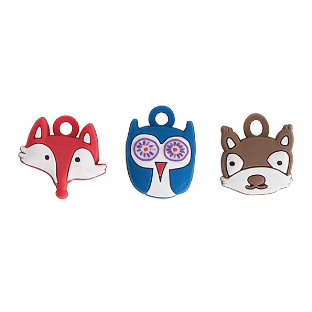 3 Zierteile Tiere