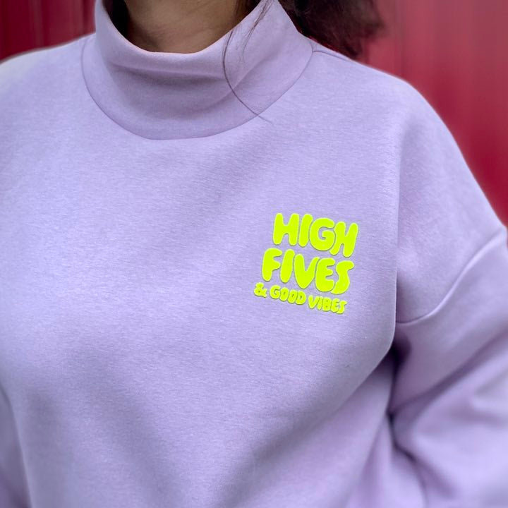 Patch High Fives NEONGELB | Velvet Touch