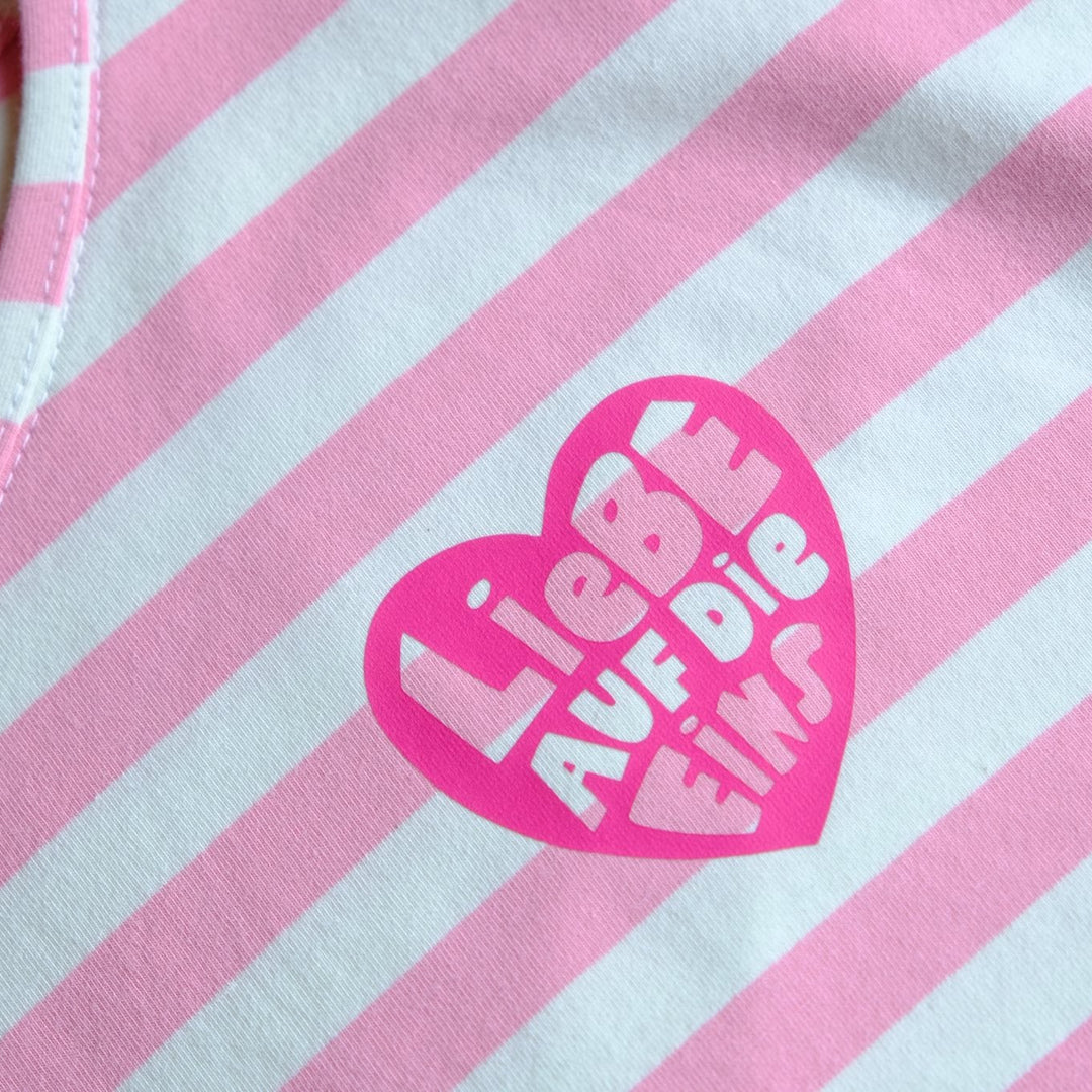 Bügelbild "Liebe auf die eins"