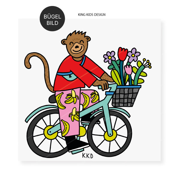 Bügelbild "Flower Ride"
