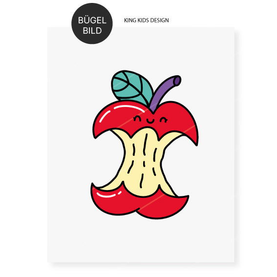 Bügelbild "Apfel"