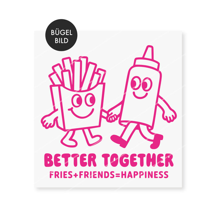 Bügelbild "Better together"