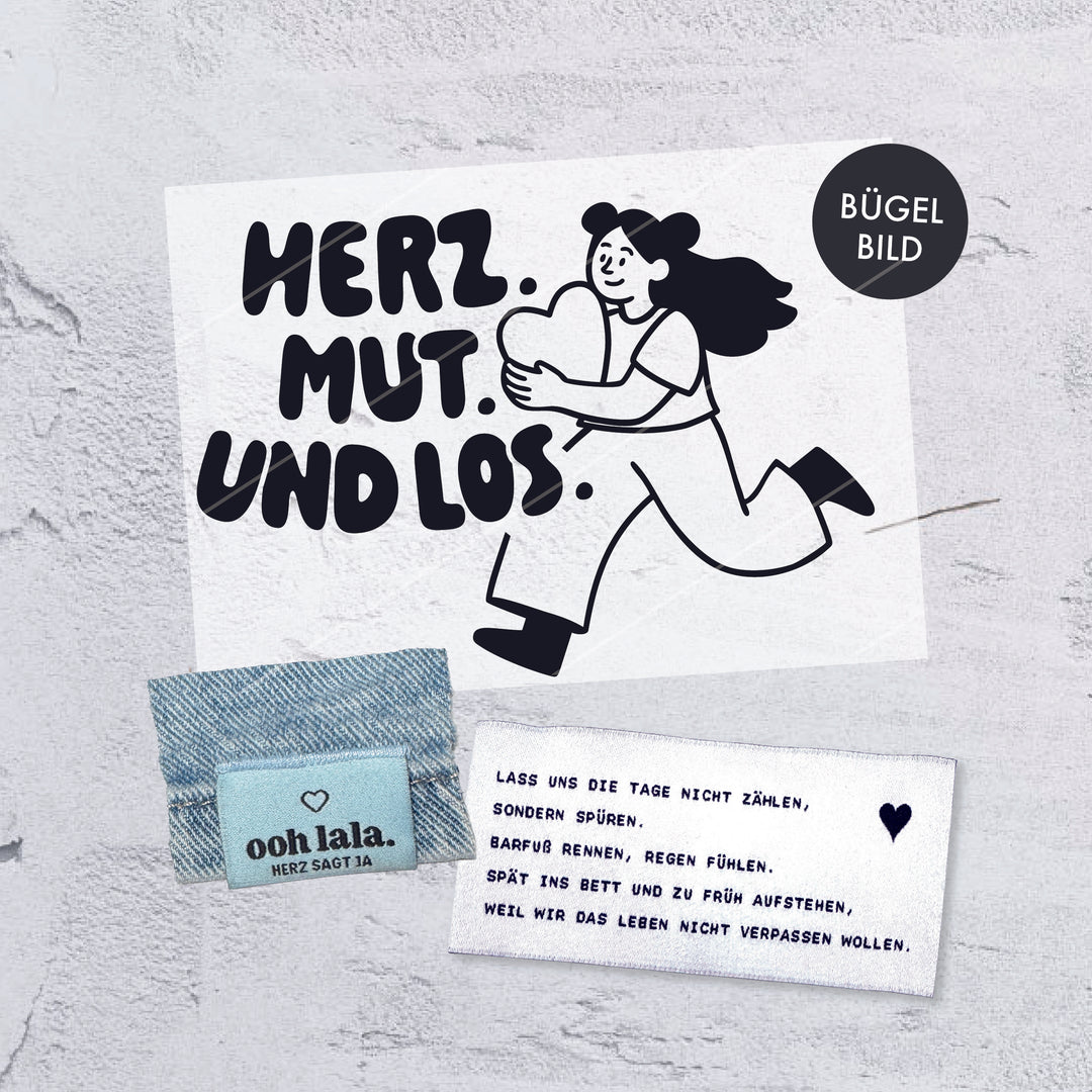 Weblabel "ohlala"- hellblau