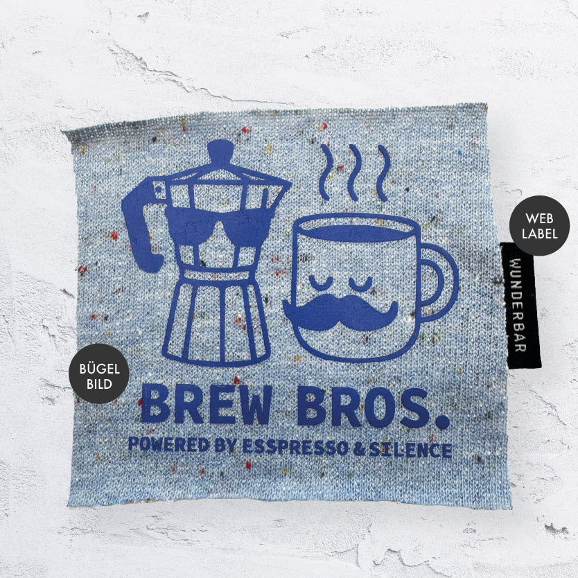 Bügelbild "Brew Bros."