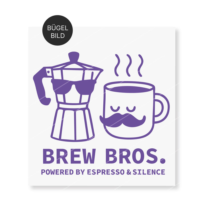 Bügelbild "Brew Bros."