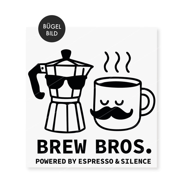 Bügelbild "Brew Bros."