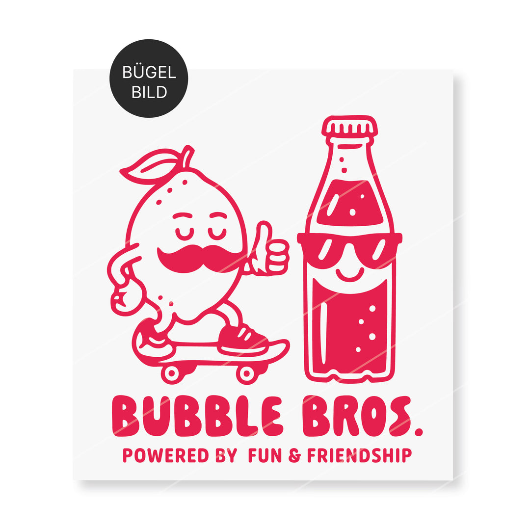 Bügelbild "Bubble Bros."