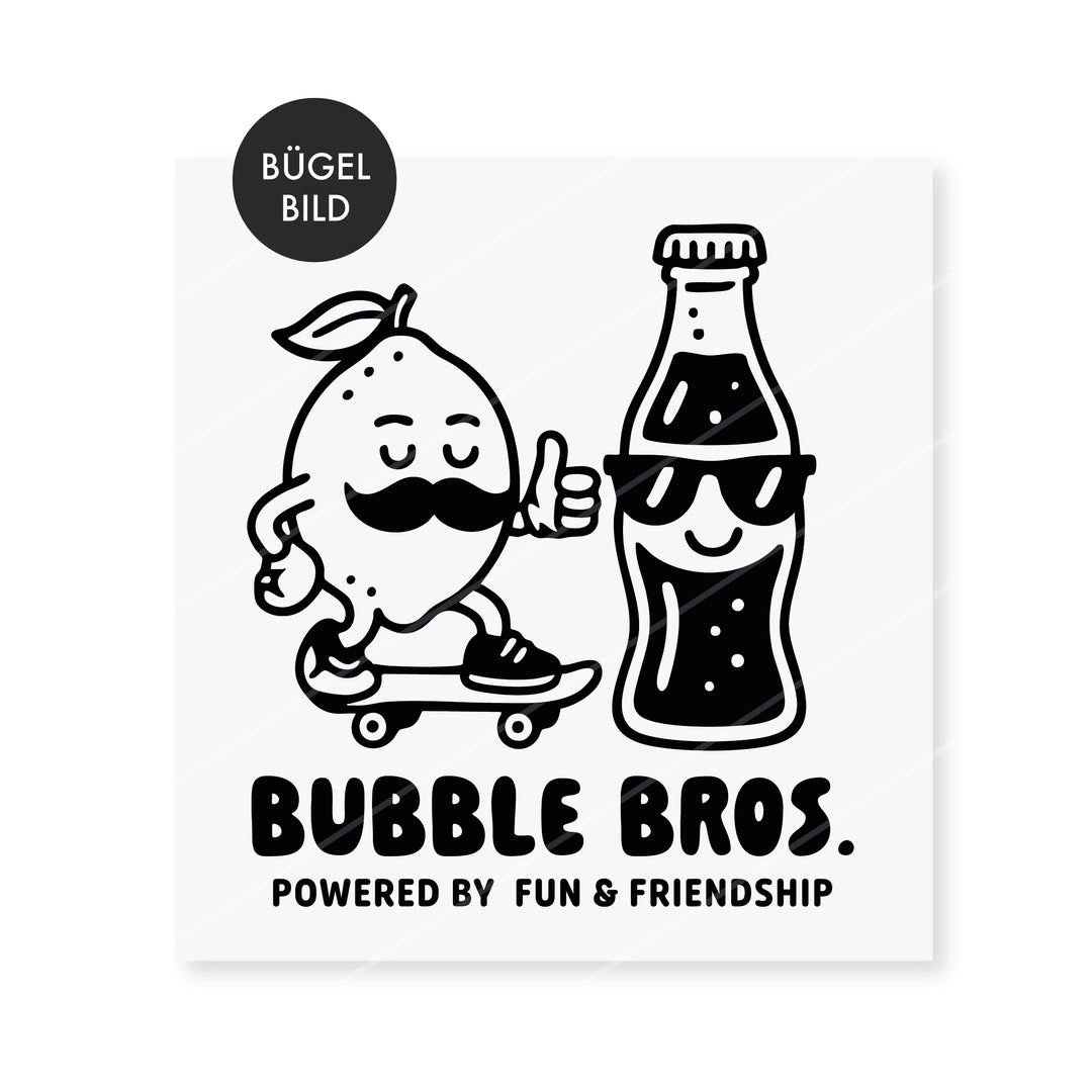 Bügelbild "Bubble Bros."