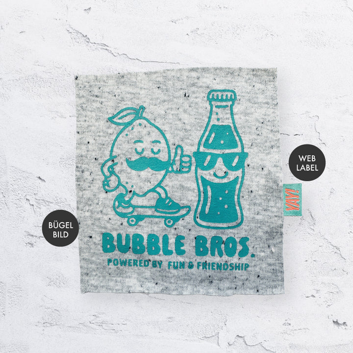 Bügelbild "Bubble Bros."