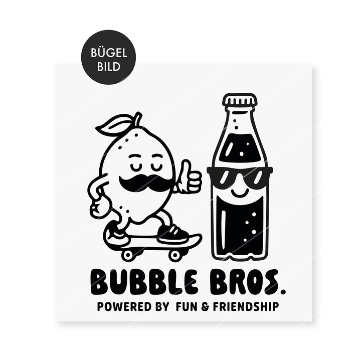 Bügelbild "Bubble Bros."