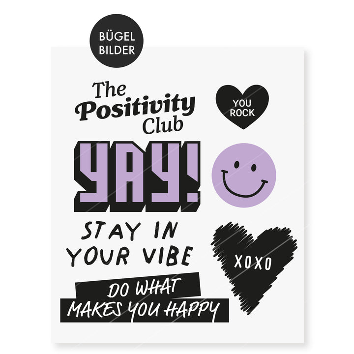 Bügelbild DIY MIX #1