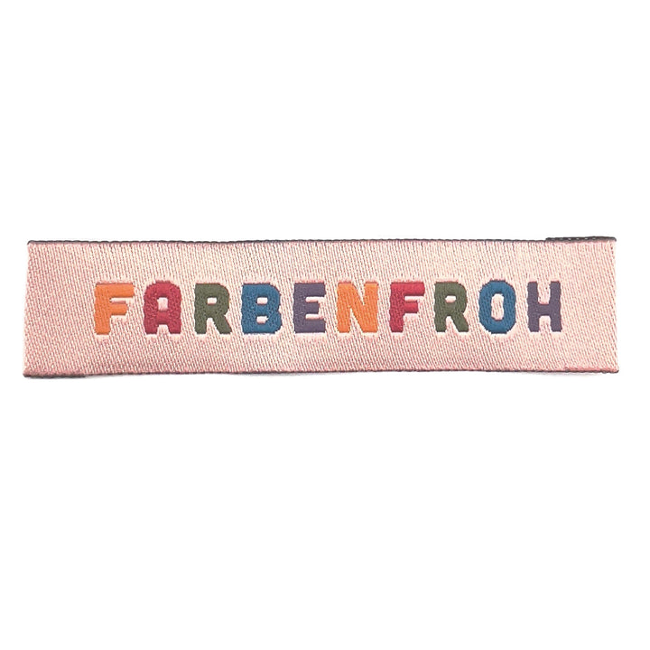 Webpatch „Farbenfroh“ - Rosa