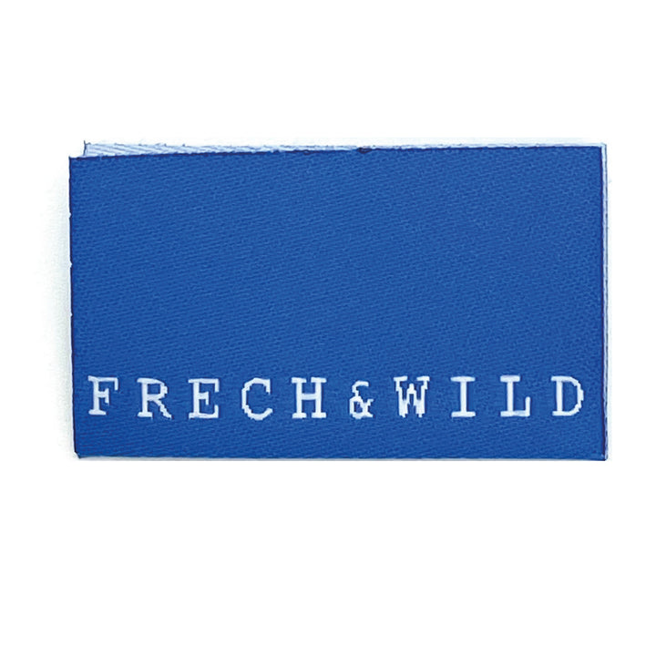 Weblabel „frech & wild“ - Blau