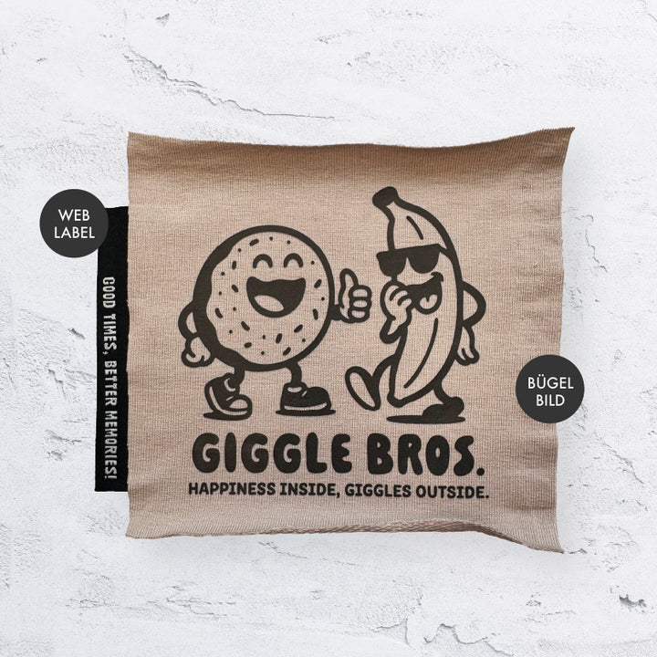 Bügelbild "Giggle Bros."