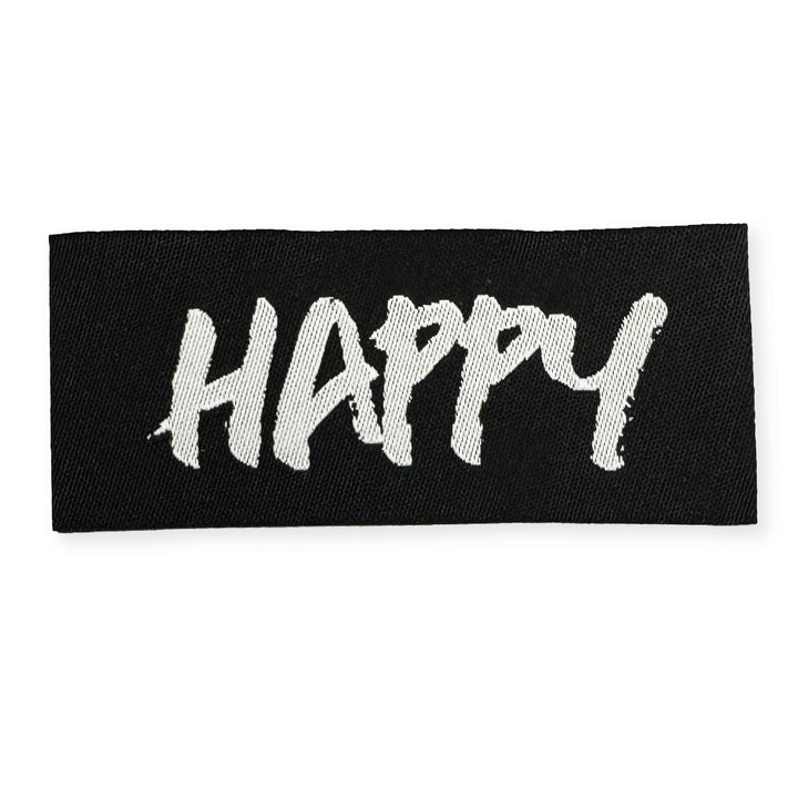 Webpatch "Happy" - 1 Stück