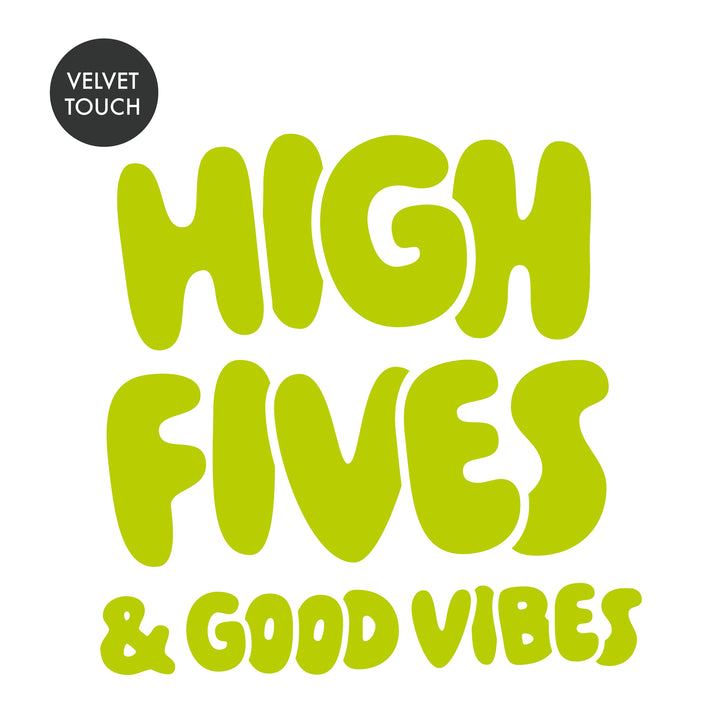 Patch High Fives NEONGELB | Velvet Touch