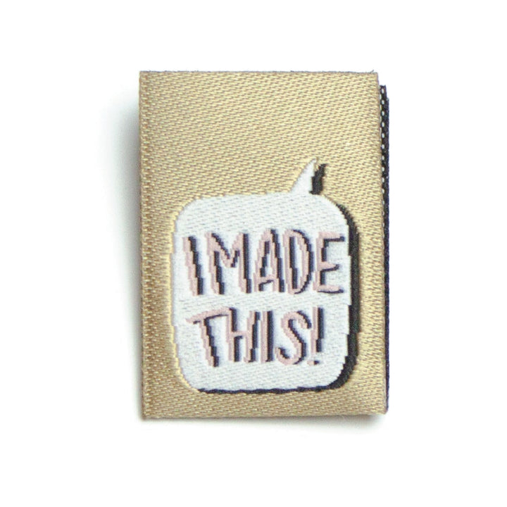 Weblabel „ I MADE THIS!“ - Gold
