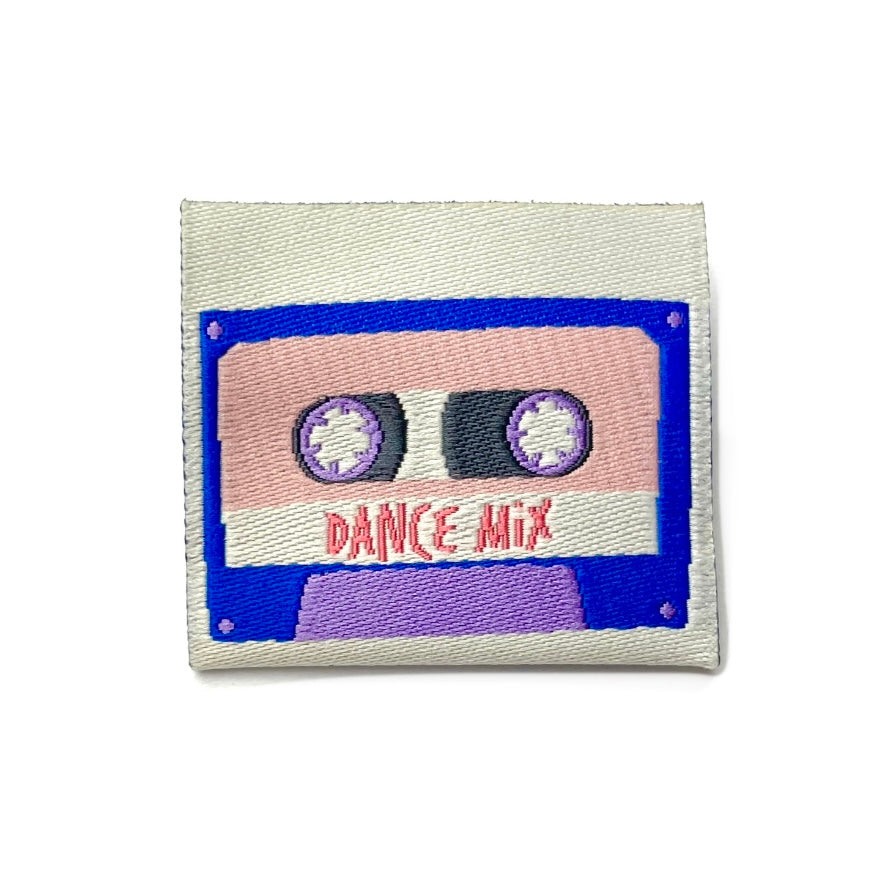 Weblabel „Mixtape - Dance Mix- Blau - 3 Stück