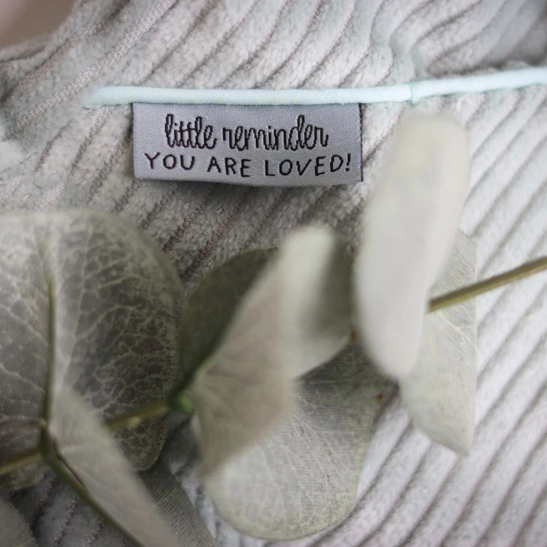 Weblabel „Little Reminder Loved“ - Smokey Mint - 3 Stück