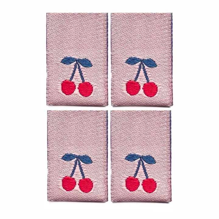 4 Weblabel „Cherry“ - Rosa