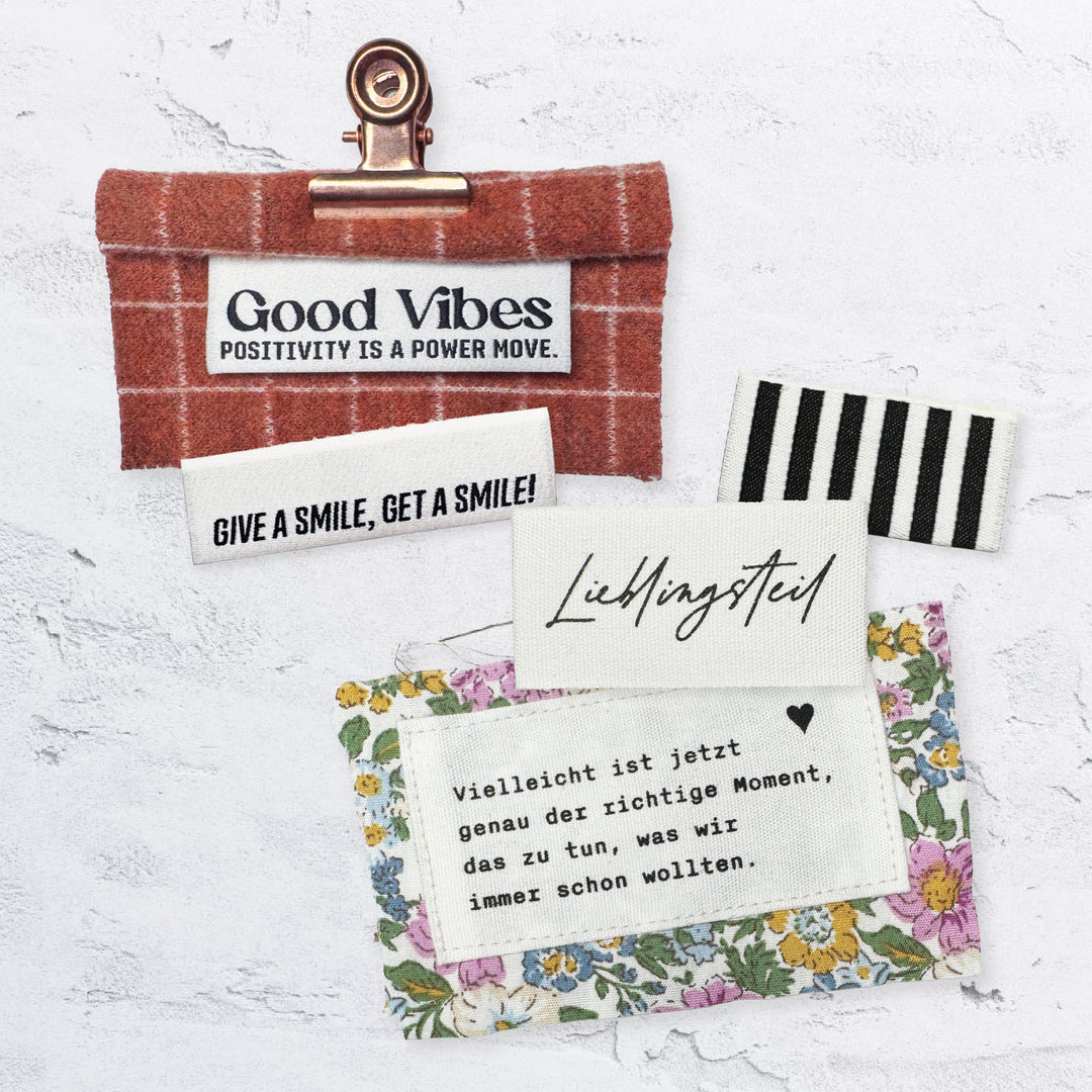 Baumwolletikett "Lieblingsteil"