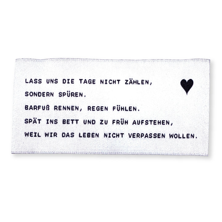 Webpatch "Lass uns... 🖤"